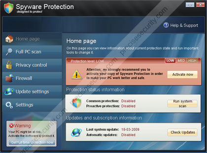 Image of Spyware Protection