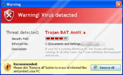 remover virus .bat