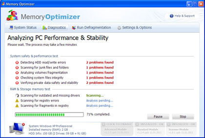memory optimizer windows 7
