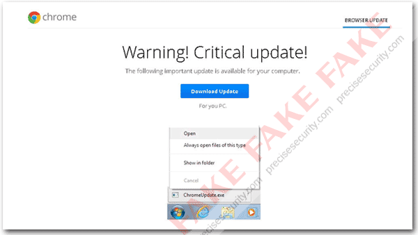 how can i get rid of google chrome updates warning