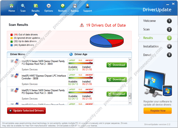 Remove DriverUpdate and driverupdate.net pop-up - Virus ...