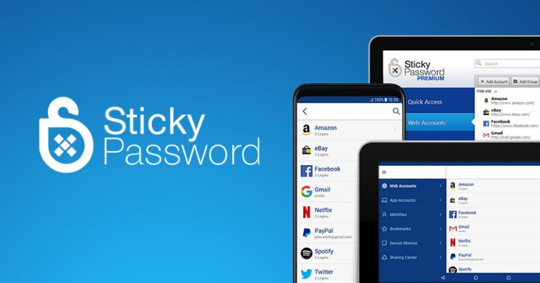 where does sticky password put its database on android